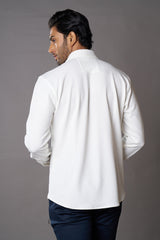 Classic White Crimp Shirt