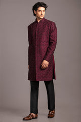 GEOMETRIC GARDEN SHERWANI