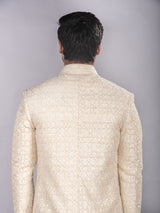 Cream Sherwani