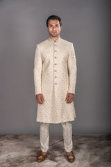 Lucknawi Fabric Sherwani