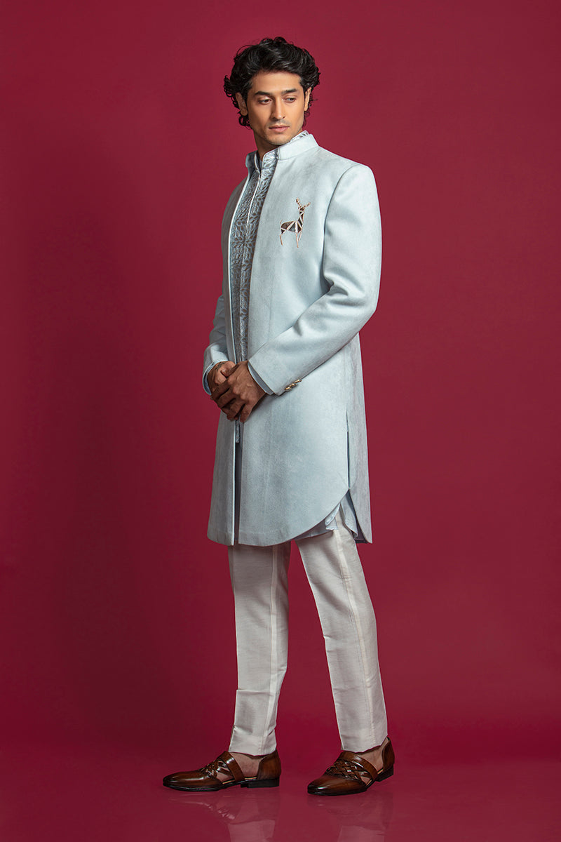 Foil Work Indowestern