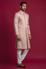 ACHKAN FUSION SHERWANI SET