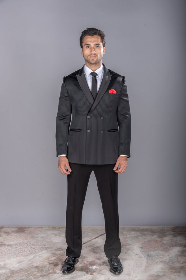 Pin Stripes Double Brest Suit