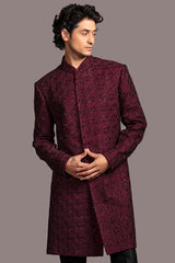 GEOMETRIC GARDEN SHERWANI