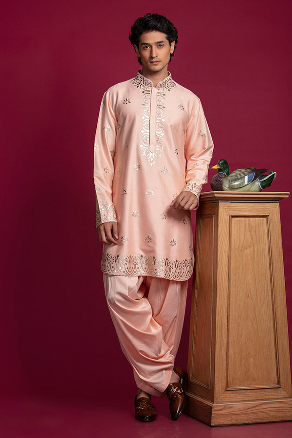 FOIL KURTA SET