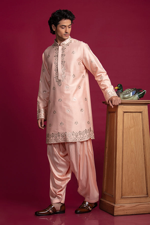 FOIL KURTA SET