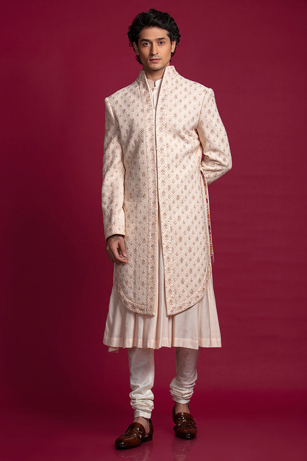 CONTEMPARARY CUT SHERWANI