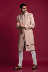 ACHKAN FUSION SHERWANI SET