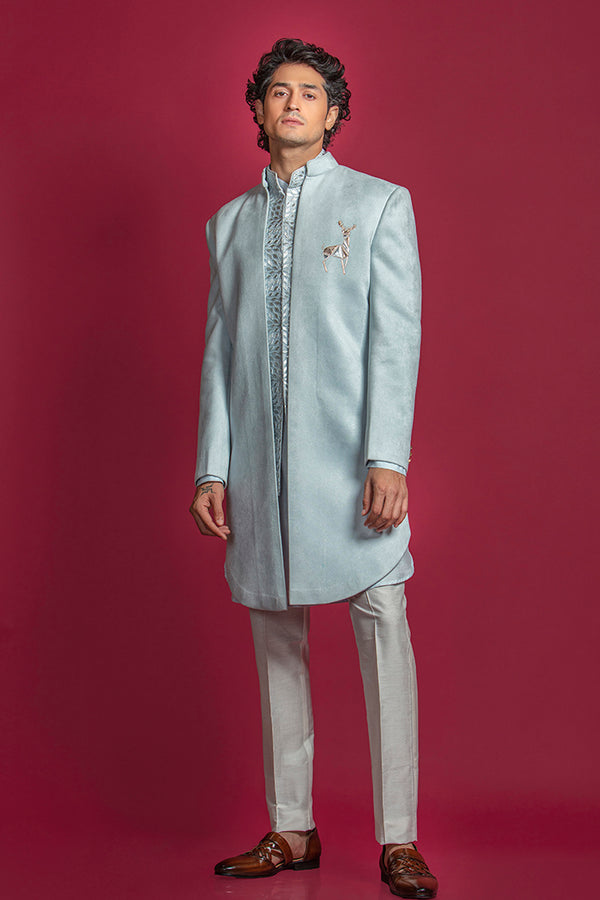 Foil Work Indowestern